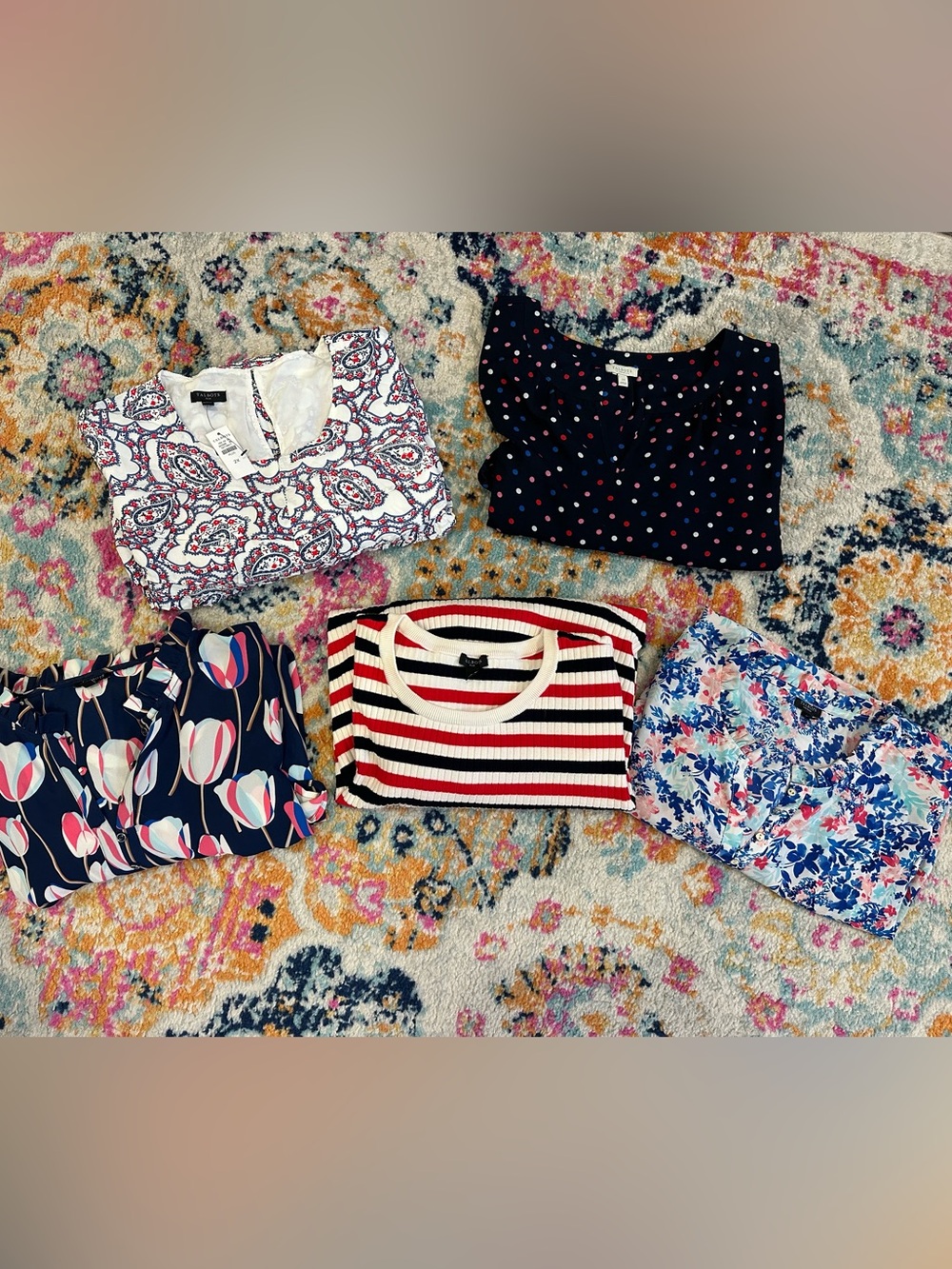5 Talbots Shirt Lot